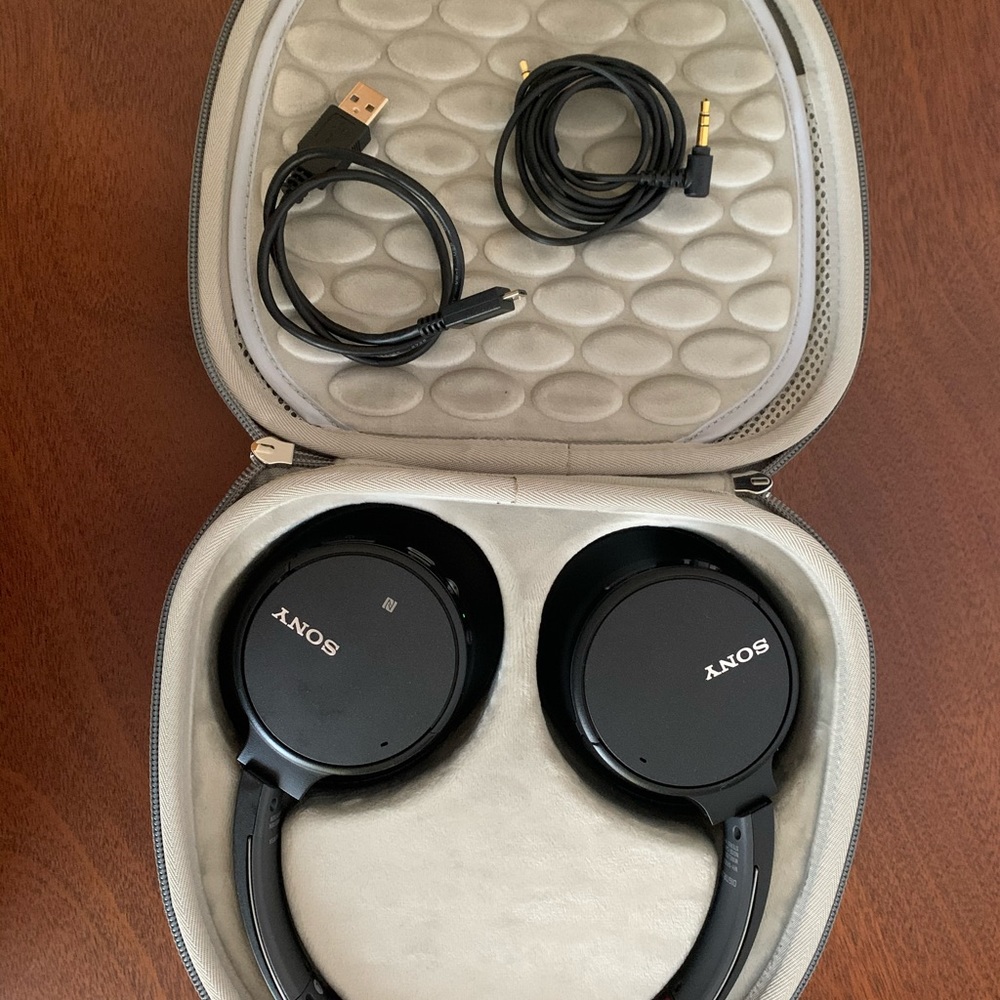 Sony over the ear wireless (and wired) headphones